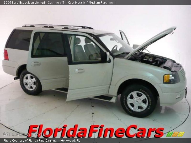 Cashmere Tri-Coat Metallic / Medium Parchment 2006 Ford Expedition Limited