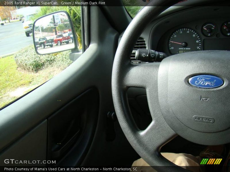Green / Medium Dark Flint 2005 Ford Ranger XL SuperCab