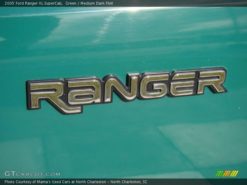 Green / Medium Dark Flint 2005 Ford Ranger XL SuperCab