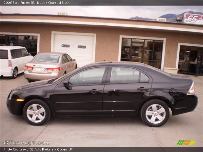 Black / Charcoal Black 2006 Ford Fusion SE