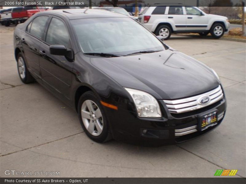 Black / Charcoal Black 2006 Ford Fusion SE