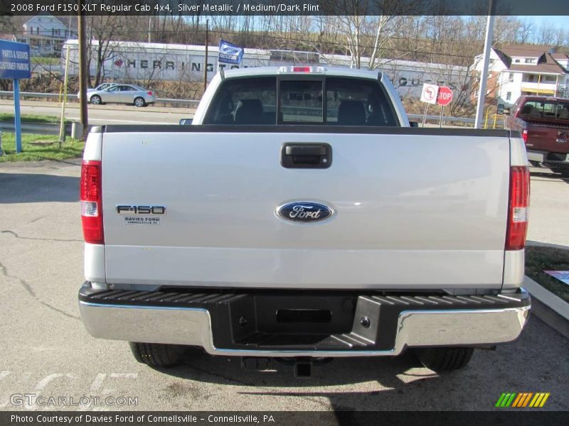 Silver Metallic / Medium/Dark Flint 2008 Ford F150 XLT Regular Cab 4x4