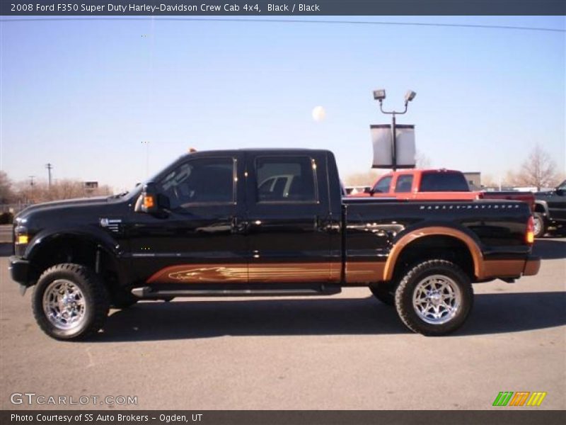 Black / Black 2008 Ford F350 Super Duty Harley-Davidson Crew Cab 4x4