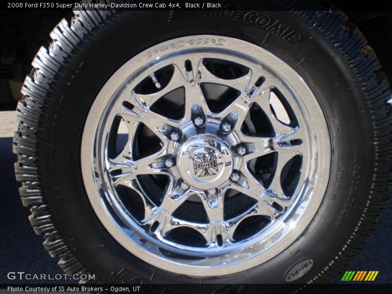 Black / Black 2008 Ford F350 Super Duty Harley-Davidson Crew Cab 4x4