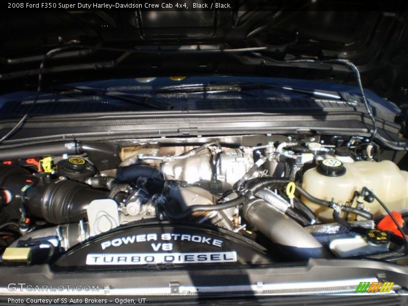Black / Black 2008 Ford F350 Super Duty Harley-Davidson Crew Cab 4x4