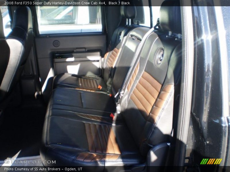 Black / Black 2008 Ford F350 Super Duty Harley-Davidson Crew Cab 4x4