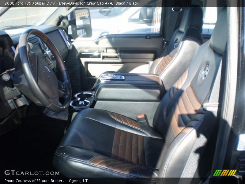 Black / Black 2008 Ford F350 Super Duty Harley-Davidson Crew Cab 4x4