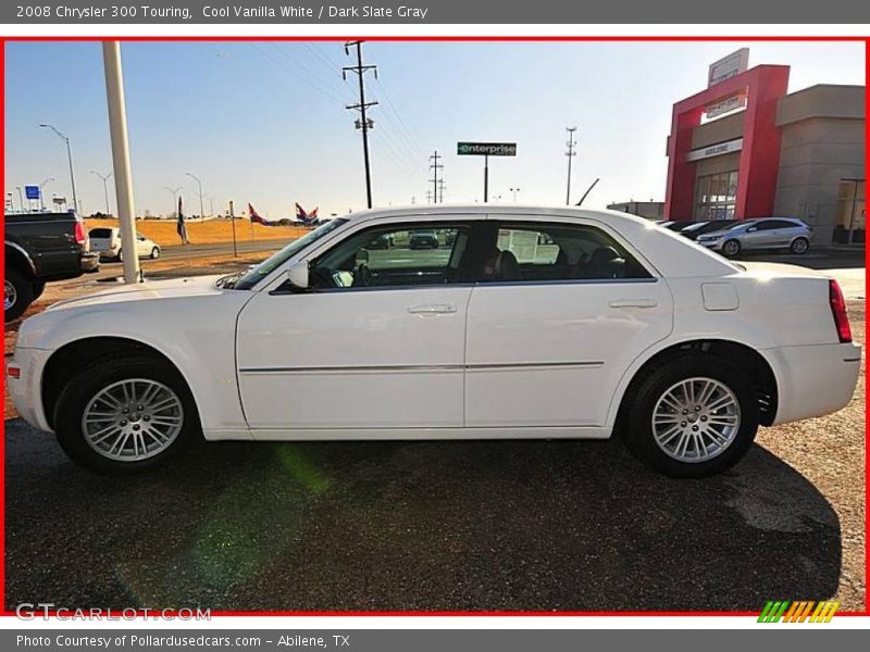 Cool Vanilla White / Dark Slate Gray 2008 Chrysler 300 Touring