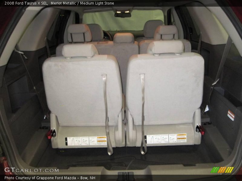 Merlot Metallic / Medium Light Stone 2008 Ford Taurus X SEL