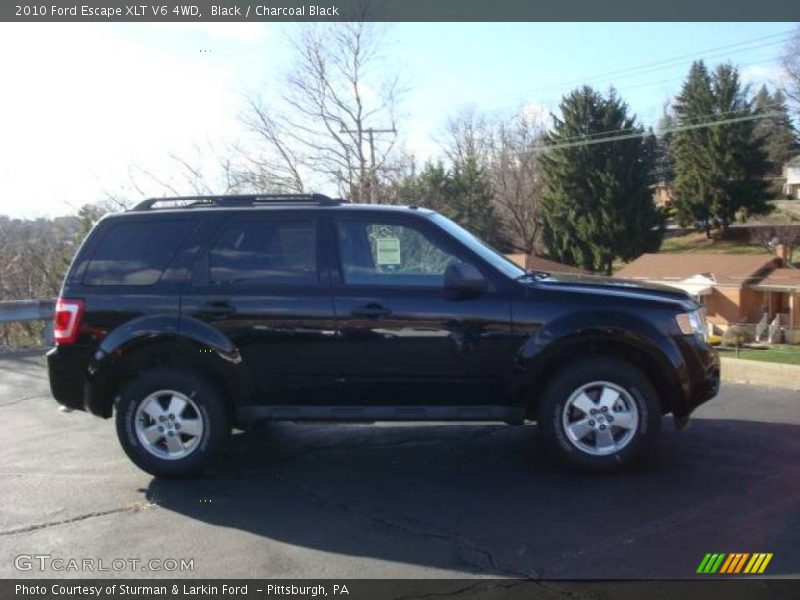 Black / Charcoal Black 2010 Ford Escape XLT V6 4WD