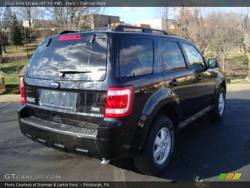 Black / Charcoal Black 2010 Ford Escape XLT V6 4WD