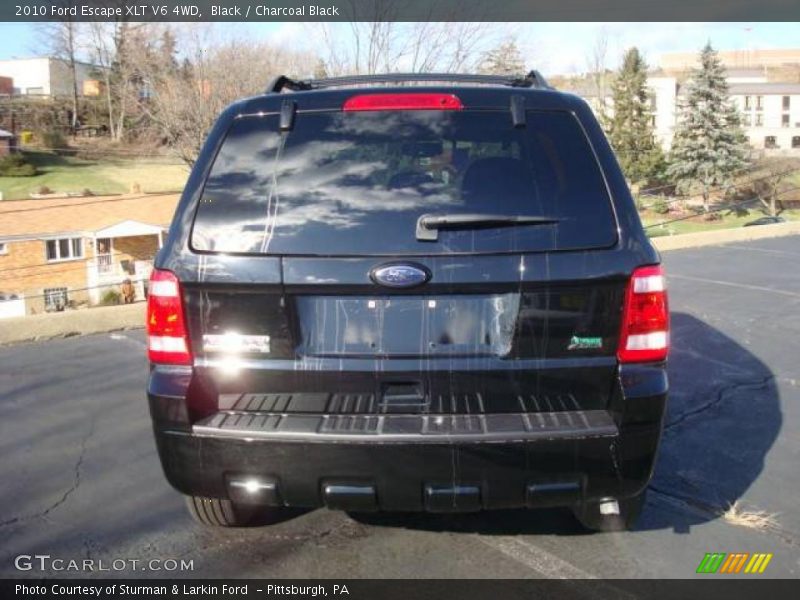 Black / Charcoal Black 2010 Ford Escape XLT V6 4WD