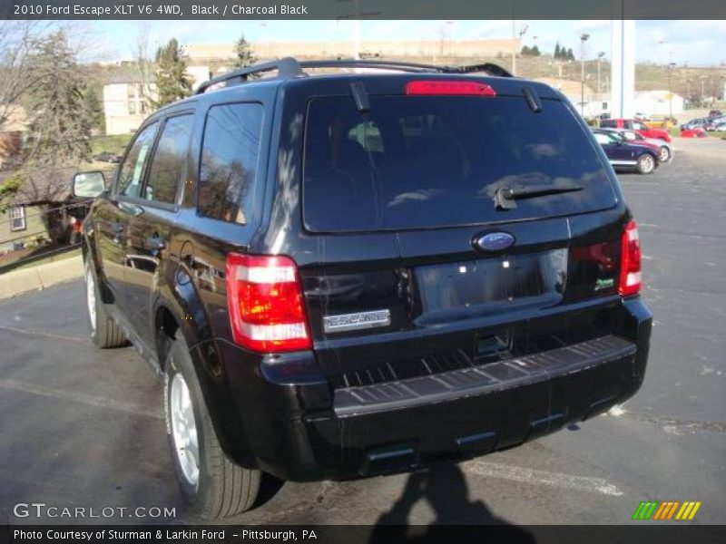 Black / Charcoal Black 2010 Ford Escape XLT V6 4WD