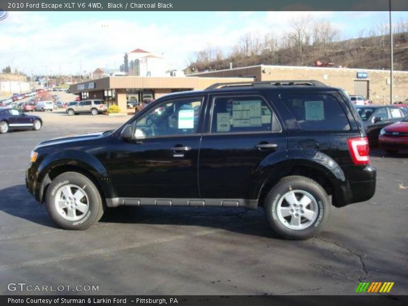 Black / Charcoal Black 2010 Ford Escape XLT V6 4WD