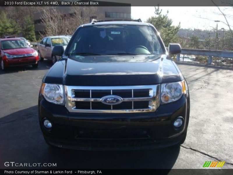Black / Charcoal Black 2010 Ford Escape XLT V6 4WD