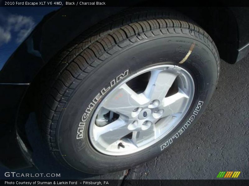 Black / Charcoal Black 2010 Ford Escape XLT V6 4WD