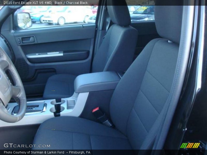 Black / Charcoal Black 2010 Ford Escape XLT V6 4WD