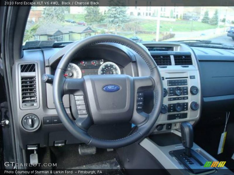 Black / Charcoal Black 2010 Ford Escape XLT V6 4WD