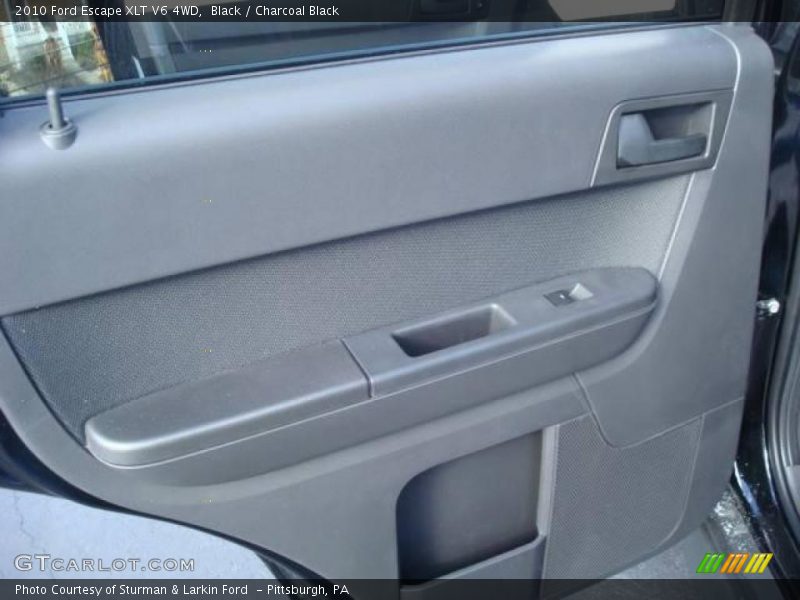 Black / Charcoal Black 2010 Ford Escape XLT V6 4WD