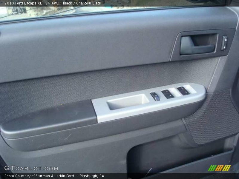 Black / Charcoal Black 2010 Ford Escape XLT V6 4WD