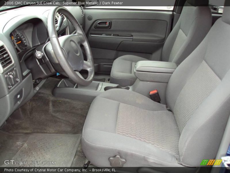 Superior Blue Metallic / Dark Pewter 2006 GMC Canyon SLE Crew Cab