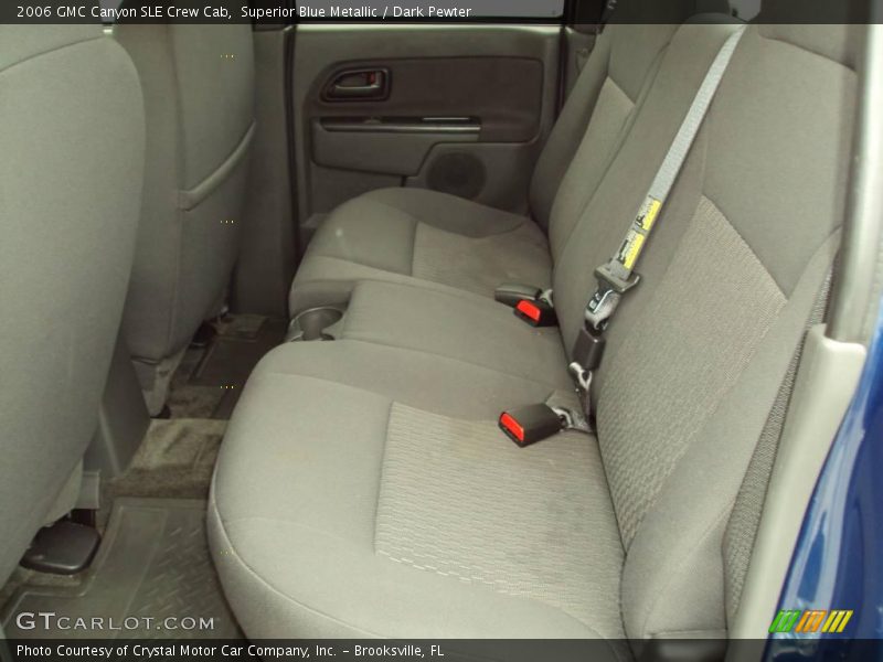 Superior Blue Metallic / Dark Pewter 2006 GMC Canyon SLE Crew Cab