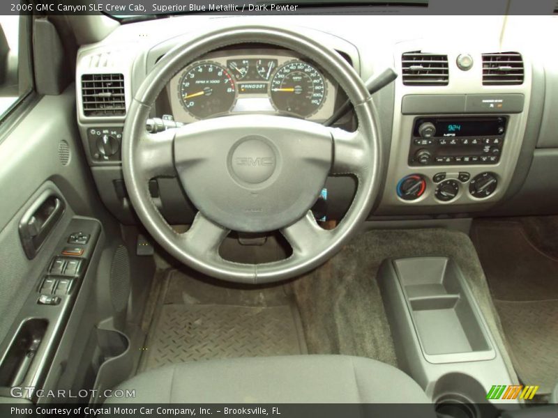 Superior Blue Metallic / Dark Pewter 2006 GMC Canyon SLE Crew Cab