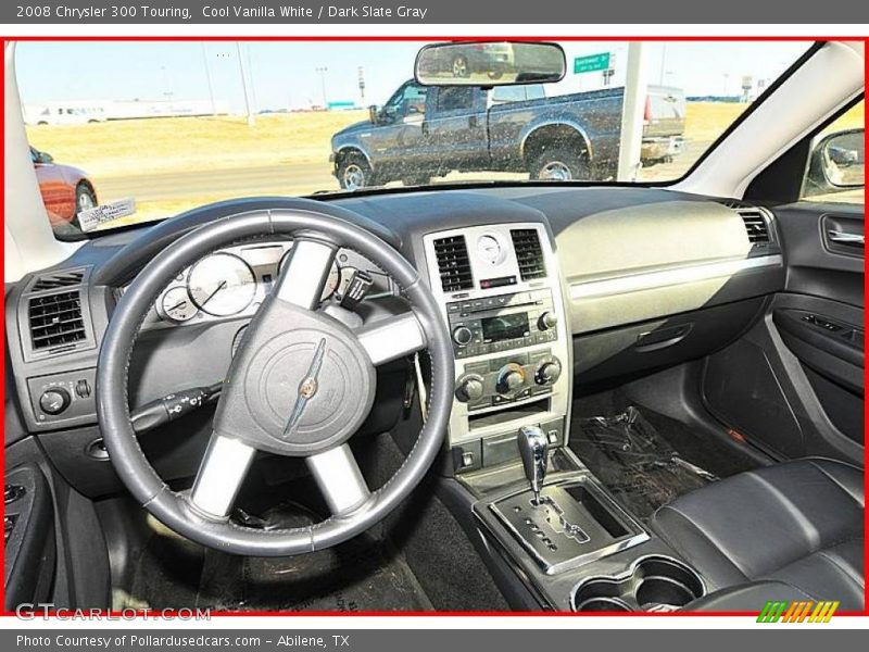 Cool Vanilla White / Dark Slate Gray 2008 Chrysler 300 Touring
