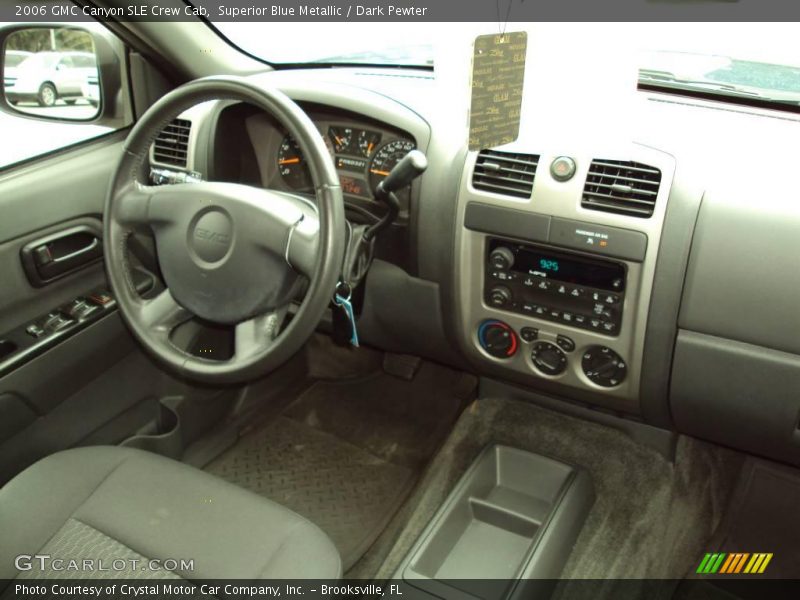 Superior Blue Metallic / Dark Pewter 2006 GMC Canyon SLE Crew Cab