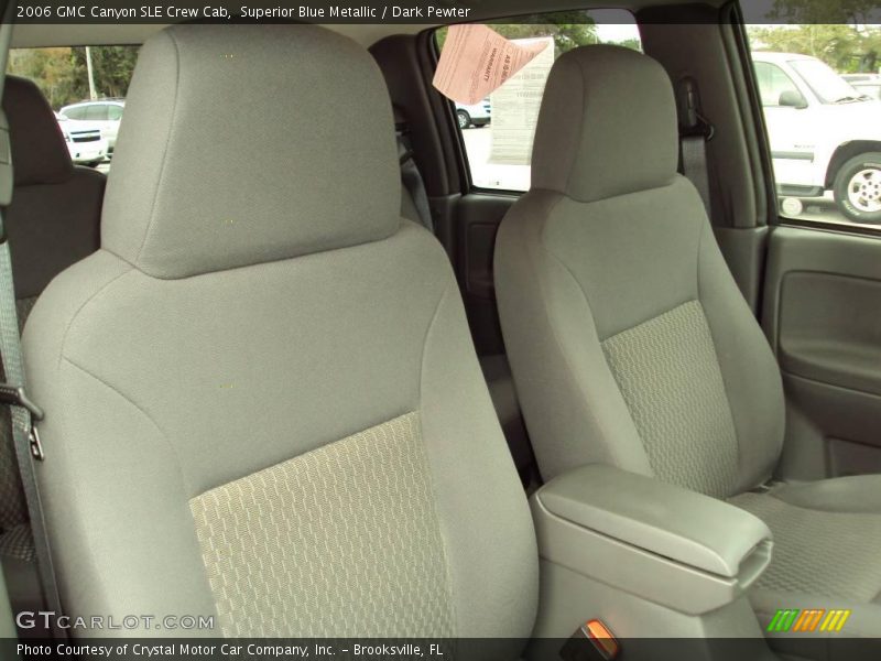 Superior Blue Metallic / Dark Pewter 2006 GMC Canyon SLE Crew Cab