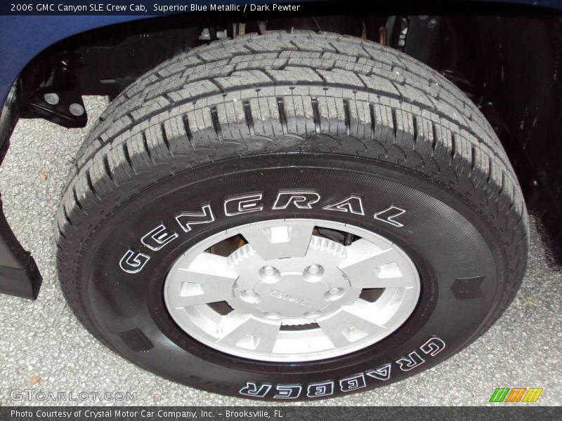 Superior Blue Metallic / Dark Pewter 2006 GMC Canyon SLE Crew Cab