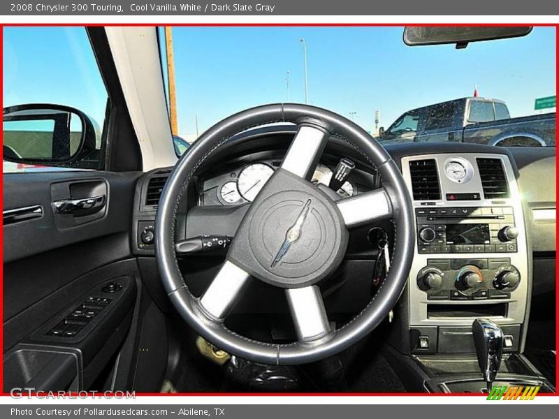 Cool Vanilla White / Dark Slate Gray 2008 Chrysler 300 Touring