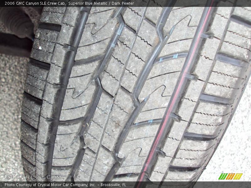 Superior Blue Metallic / Dark Pewter 2006 GMC Canyon SLE Crew Cab