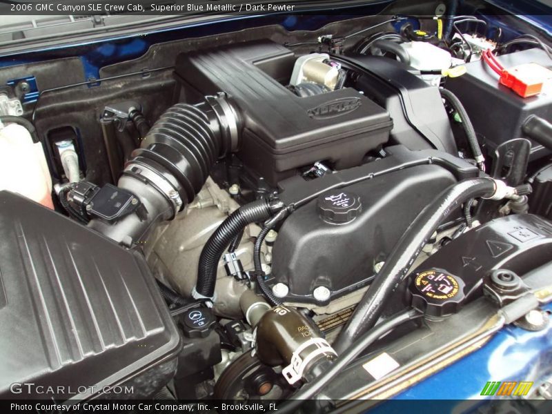 Superior Blue Metallic / Dark Pewter 2006 GMC Canyon SLE Crew Cab