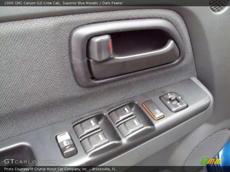 Superior Blue Metallic / Dark Pewter 2006 GMC Canyon SLE Crew Cab