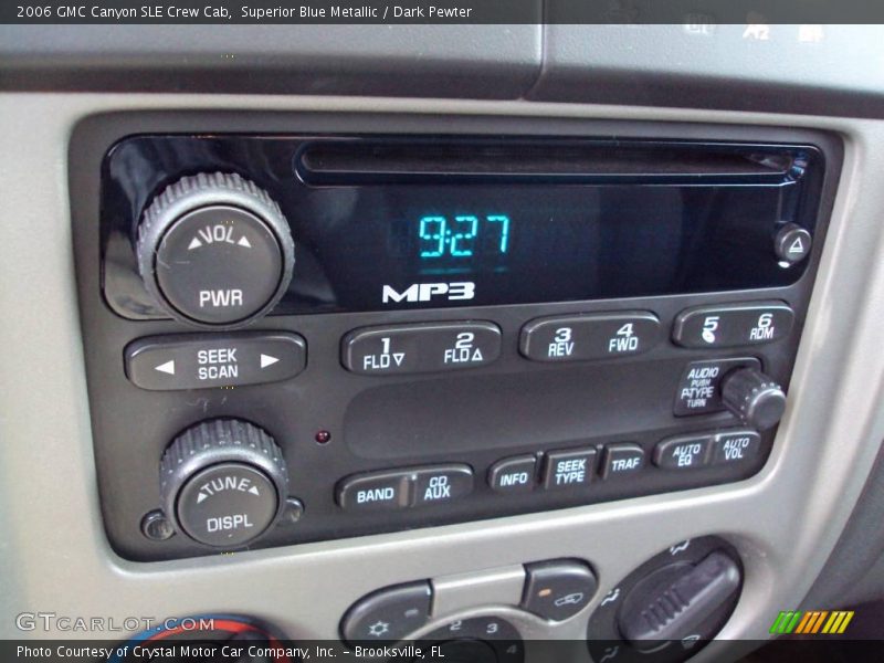 Superior Blue Metallic / Dark Pewter 2006 GMC Canyon SLE Crew Cab