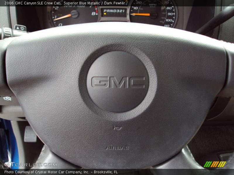 Superior Blue Metallic / Dark Pewter 2006 GMC Canyon SLE Crew Cab