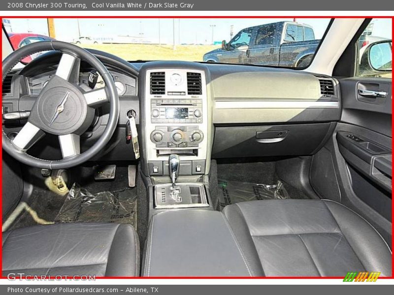 Cool Vanilla White / Dark Slate Gray 2008 Chrysler 300 Touring