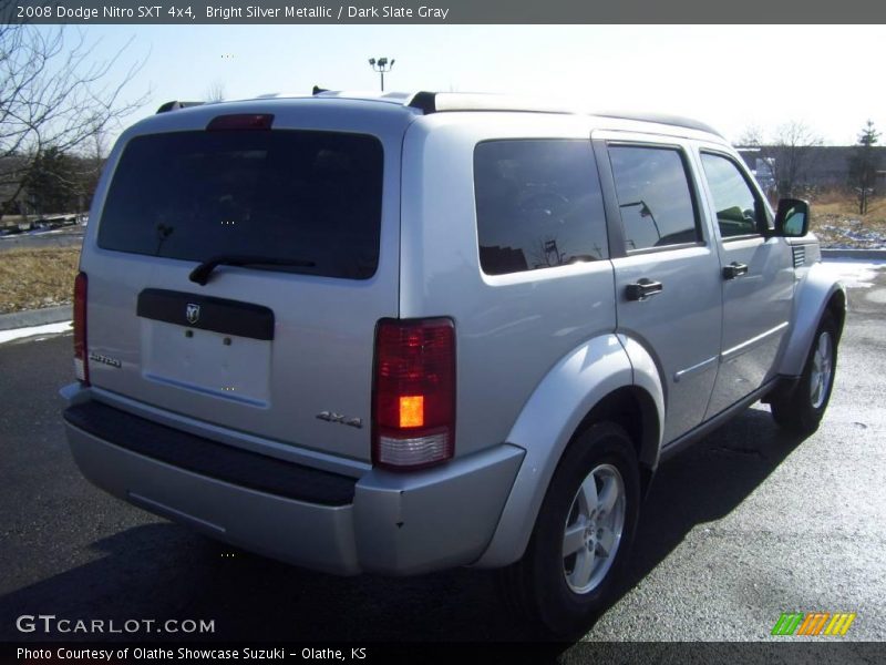 Bright Silver Metallic / Dark Slate Gray 2008 Dodge Nitro SXT 4x4