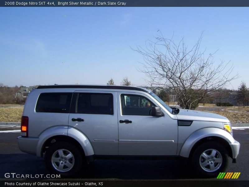 Bright Silver Metallic / Dark Slate Gray 2008 Dodge Nitro SXT 4x4