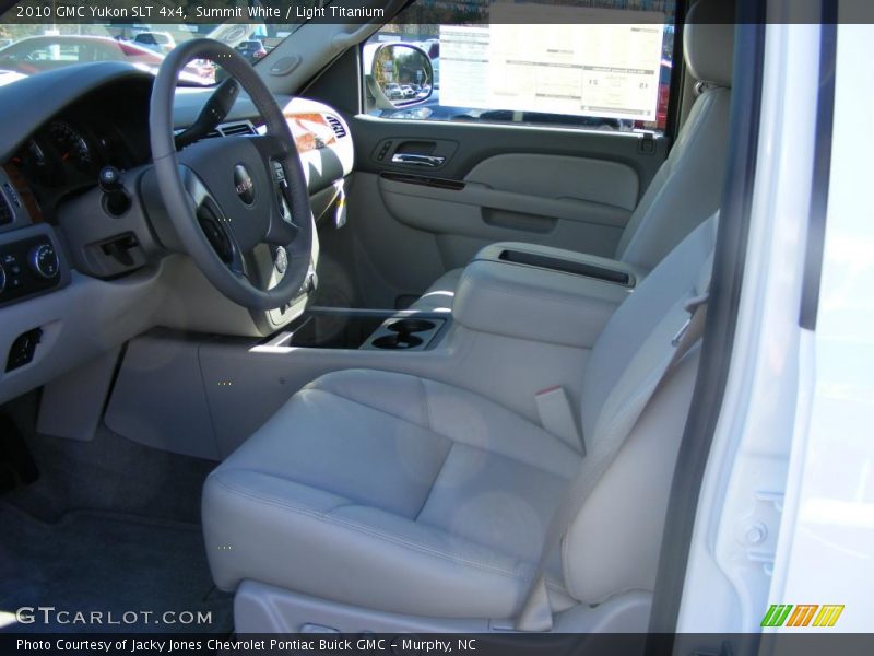 Summit White / Light Titanium 2010 GMC Yukon SLT 4x4