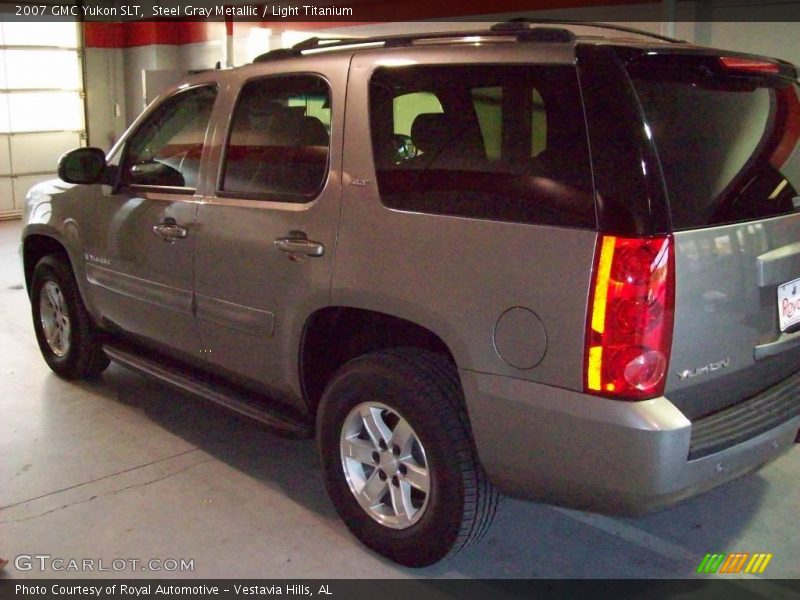 Steel Gray Metallic / Light Titanium 2007 GMC Yukon SLT