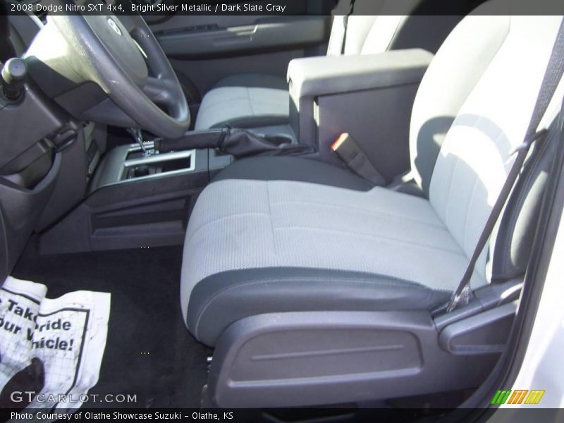 Bright Silver Metallic / Dark Slate Gray 2008 Dodge Nitro SXT 4x4