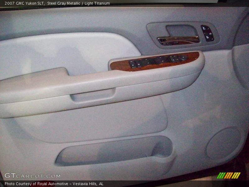 Steel Gray Metallic / Light Titanium 2007 GMC Yukon SLT