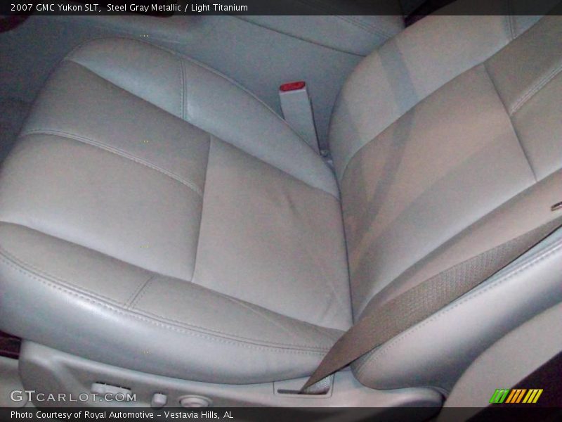 Steel Gray Metallic / Light Titanium 2007 GMC Yukon SLT