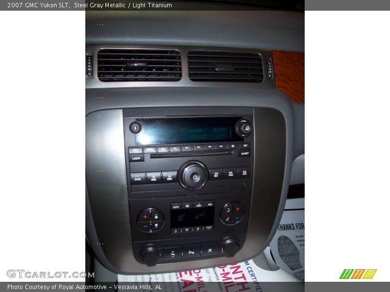 Steel Gray Metallic / Light Titanium 2007 GMC Yukon SLT