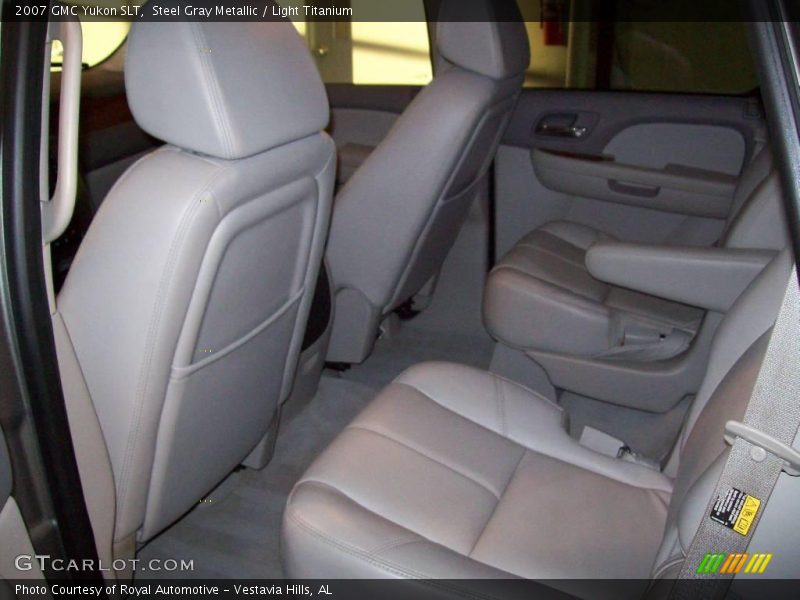 Steel Gray Metallic / Light Titanium 2007 GMC Yukon SLT