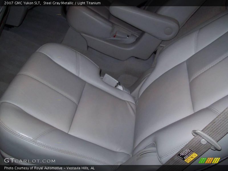 Steel Gray Metallic / Light Titanium 2007 GMC Yukon SLT
