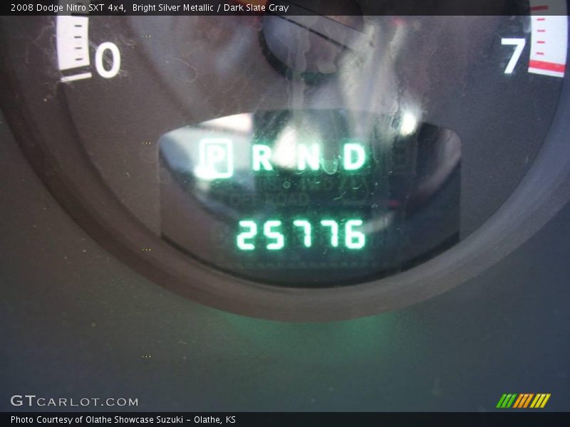 Bright Silver Metallic / Dark Slate Gray 2008 Dodge Nitro SXT 4x4