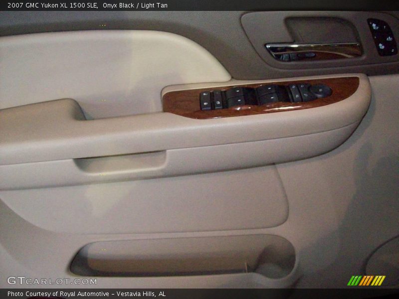 Onyx Black / Light Tan 2007 GMC Yukon XL 1500 SLE